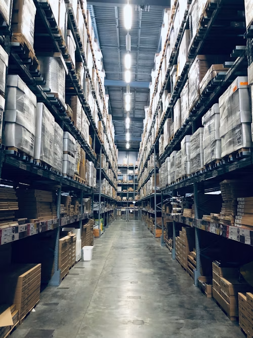Chargement de marchandises
